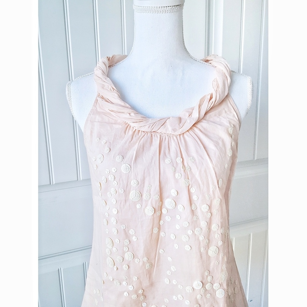 Ann  Taylor Loft Pink Sequined Top
